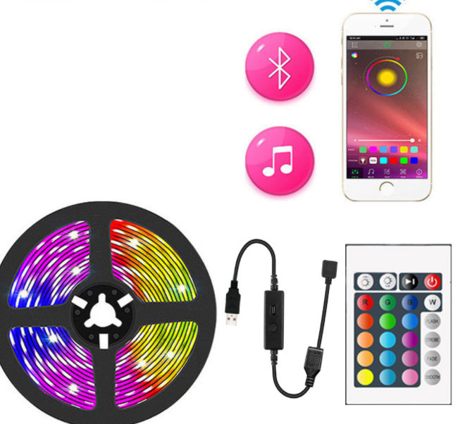Smart RGB LED Light Strip- Transform Your Room with Color!