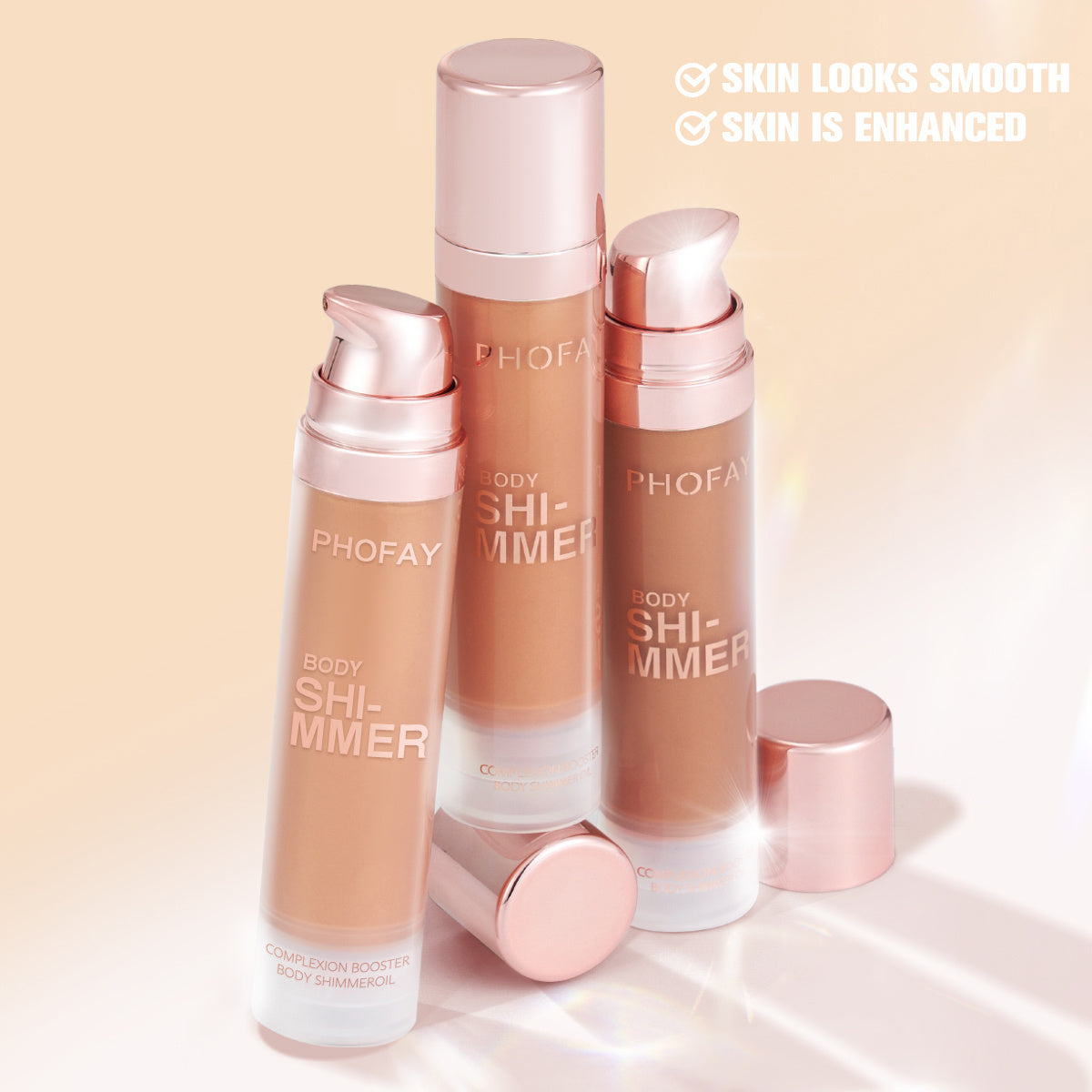 ✨ PHOFAY™ GlowLuxe Body Shimmer Oil