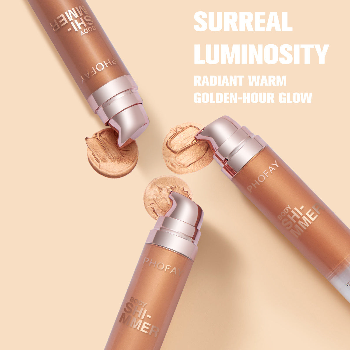 ✨ PHOFAY™ GlowLuxe Body Shimmer Oil