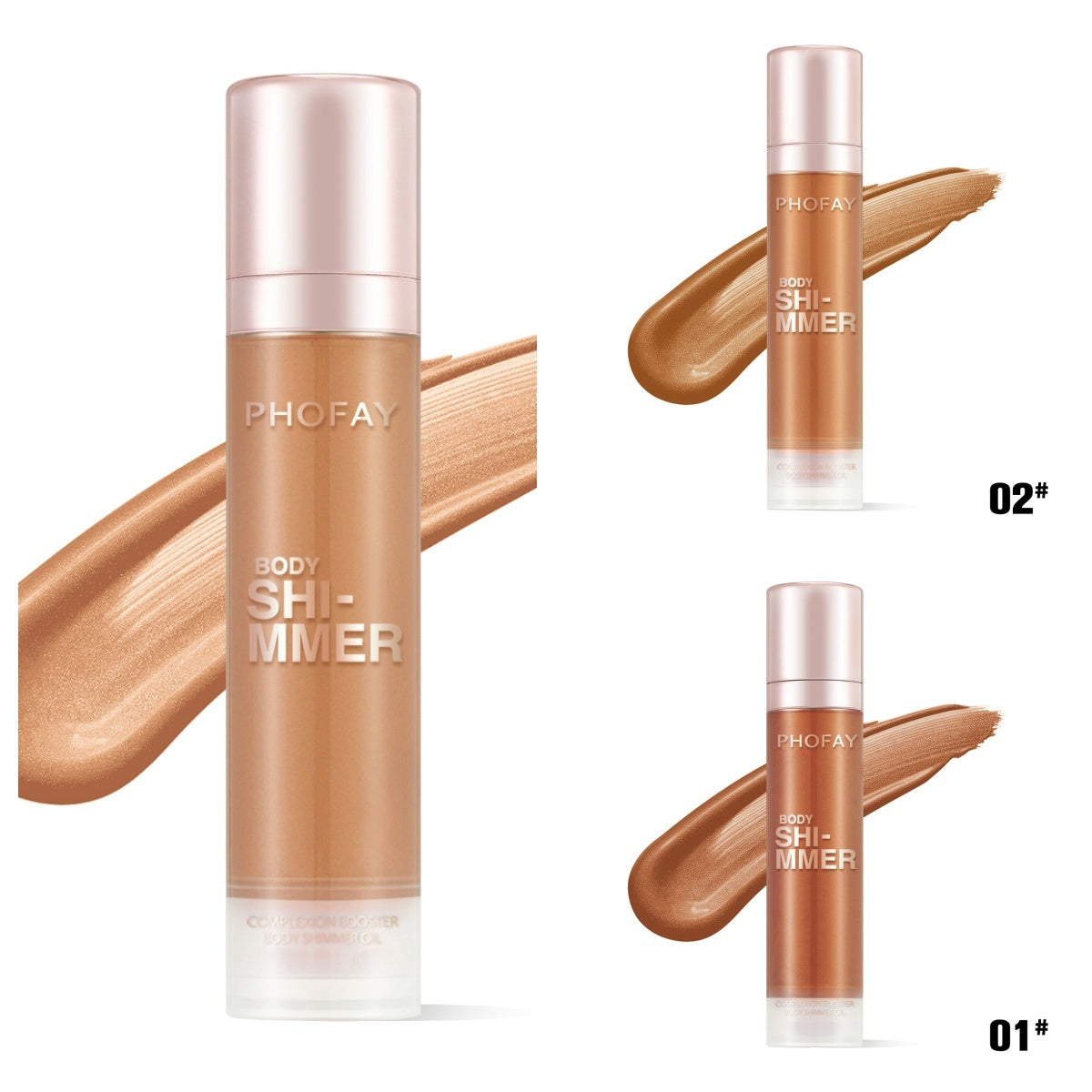 ✨ PHOFAY™ GlowLuxe Body Shimmer Oil