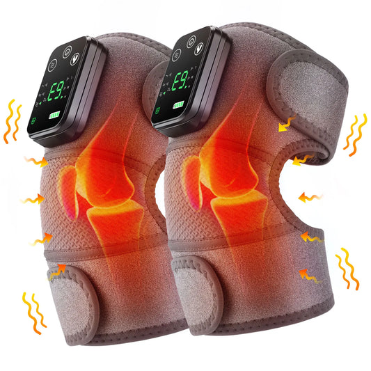 3-in-1 Heated Vibration Massager – Knee, Shoulder & Elbow Relief
