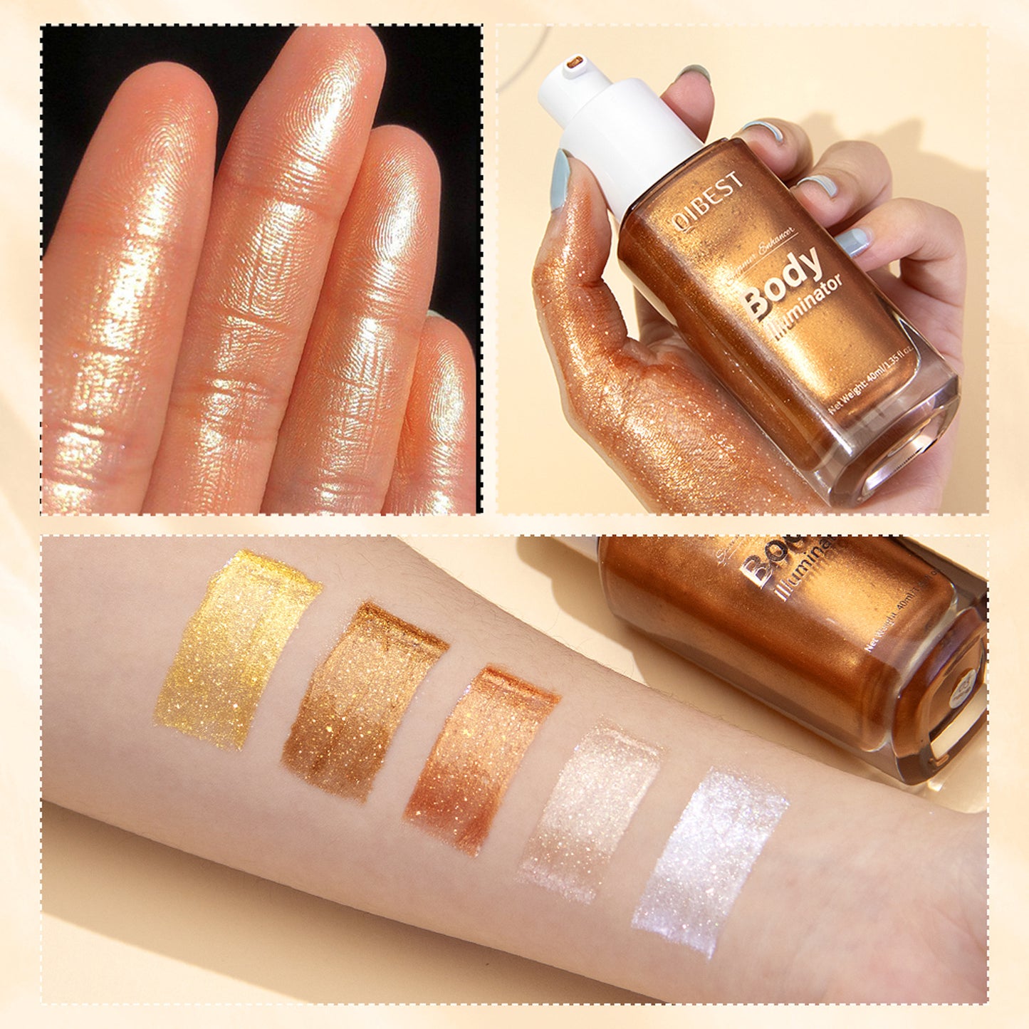 💫 LumiGlow™ Shimmer & Highlight Oil