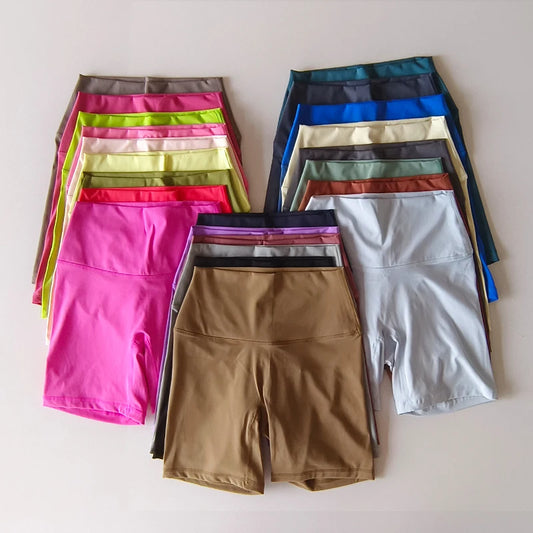 High-Waist Yoga Shorts – Slim Fit & Butt-Lifting