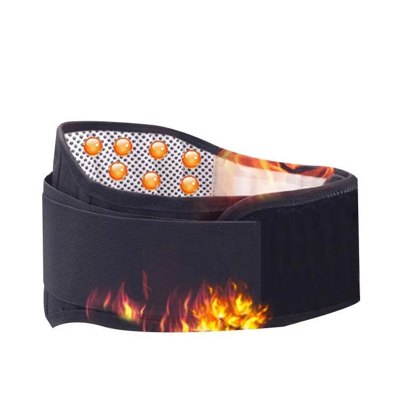 Self-Heating Magnetic Waist Belt – Lumbar Support & Massage