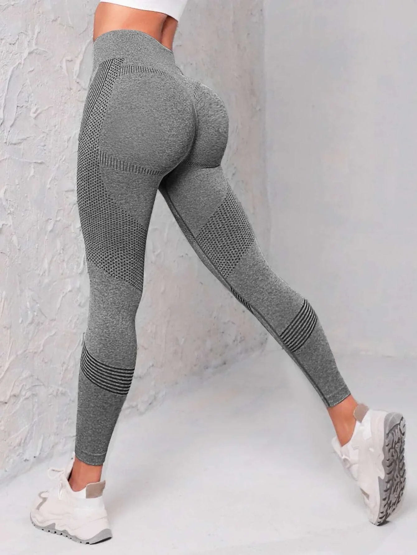 Seamless Wide Waistband Leggings – Comfort & Support