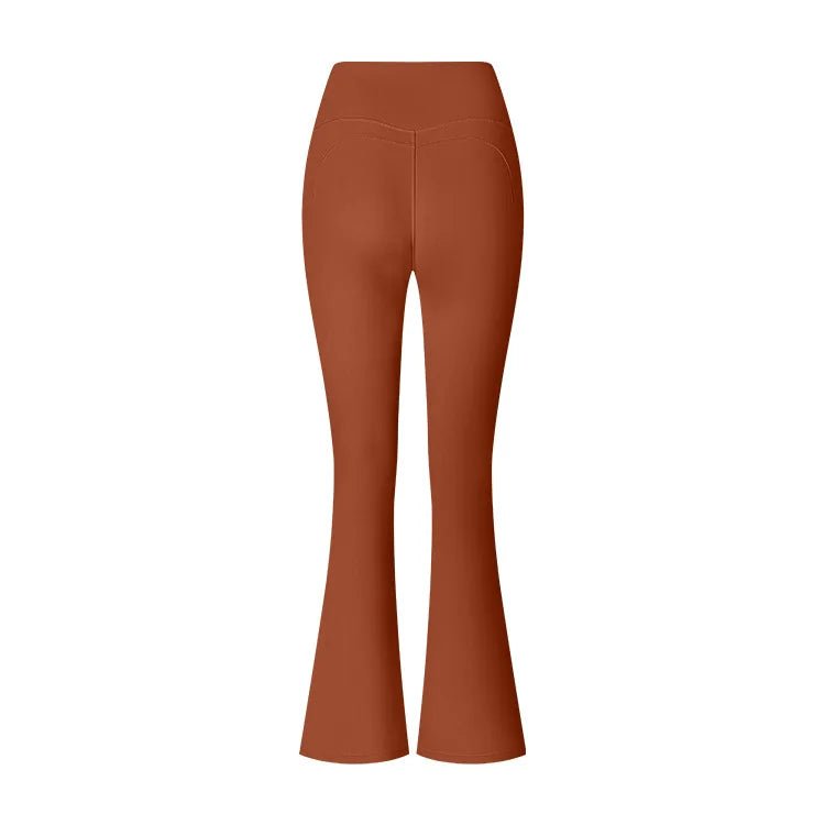 High-Waist Flared Leggings – Tummy Control & Comfortable