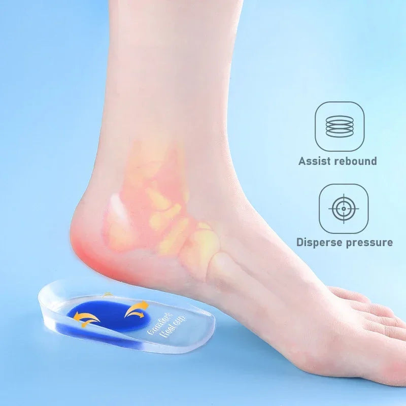 Silicone Gel Heel Cushions – Pain Relief & Comfort
