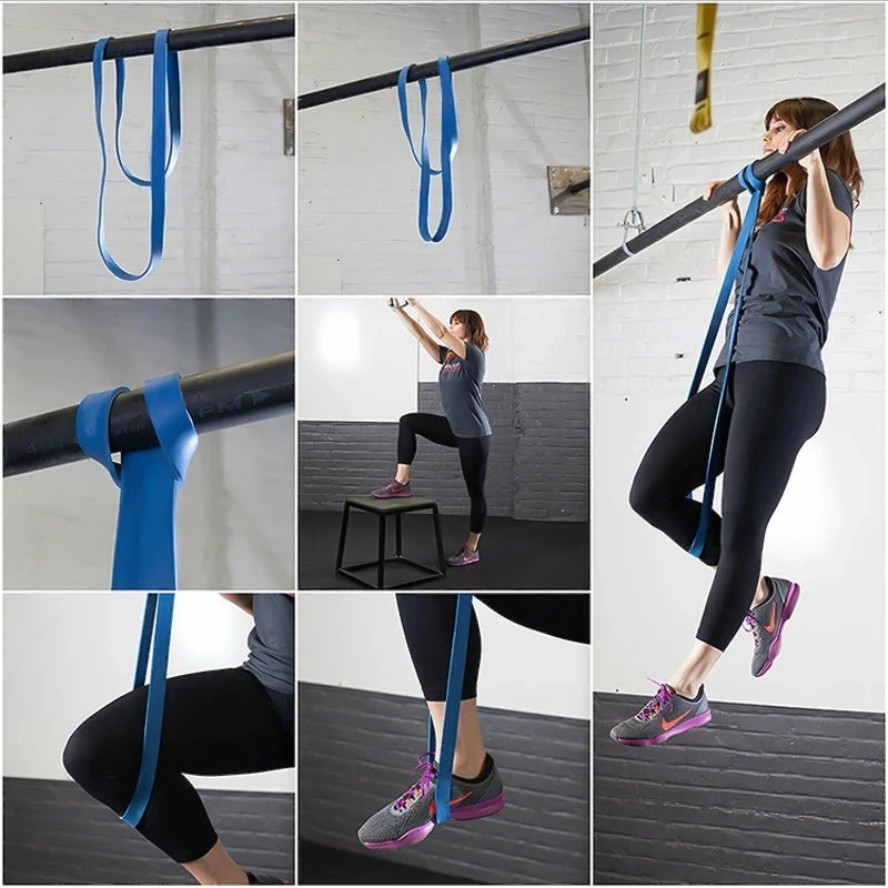 Elastic Pull-Up Belt – Resistance & Strength Trainer