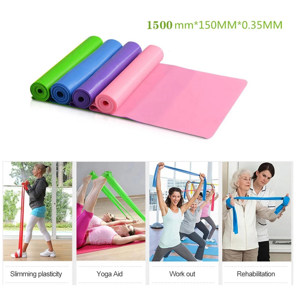 Yoga & Pilates Resistance Bands – Hip & Strength Trainer