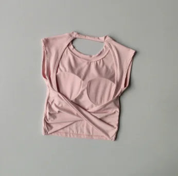 Backless Sports Top – Slim Fit & Quick-Dry