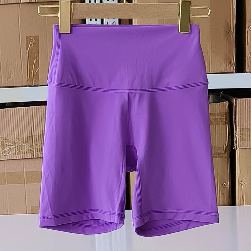 High-Waist Yoga Shorts – Slim Fit & Butt-Lifting