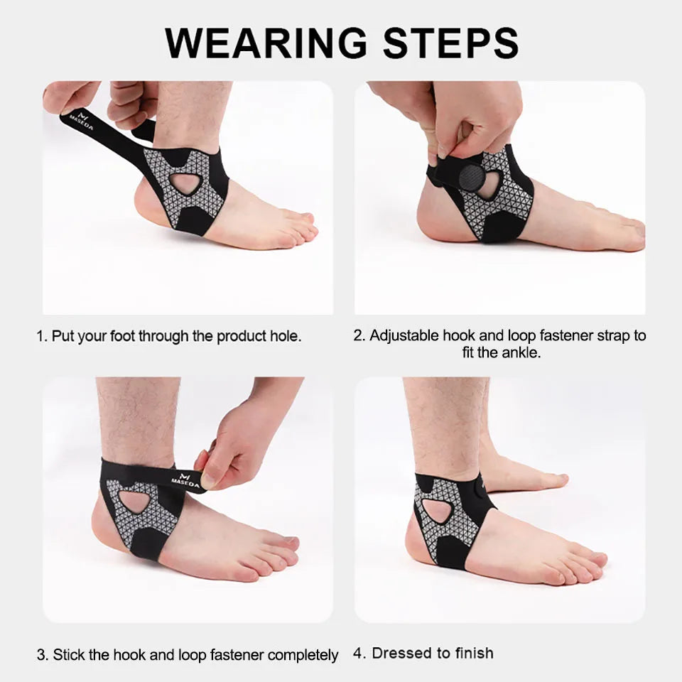 Ultra-Thin Ankle Brace – Compression & Sprain Prevention