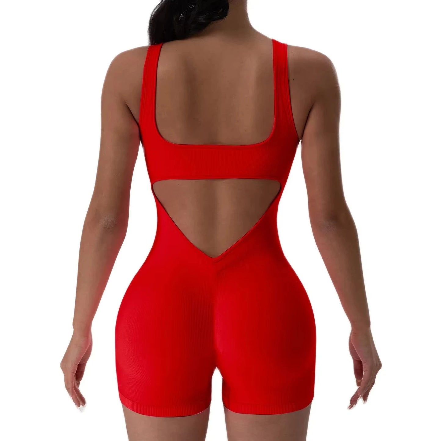 Backless Yoga Jumpsuit – Stretchy & Stylish Fit