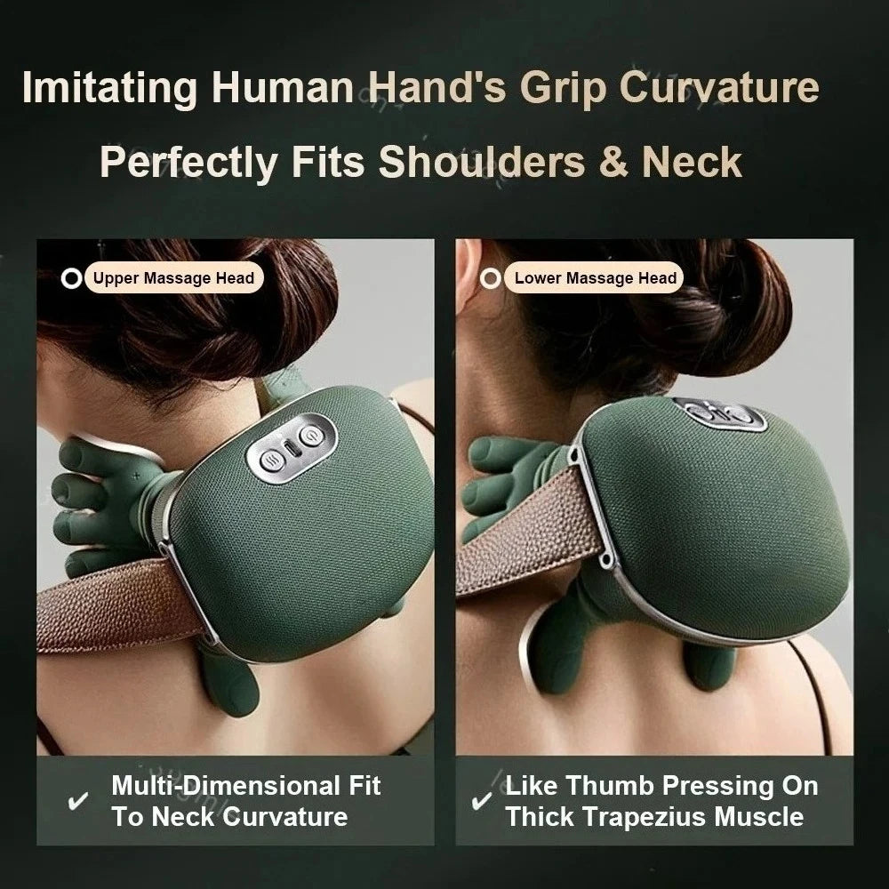 N7 Neck & Shoulder Massager with Heat Therapy- latest model
