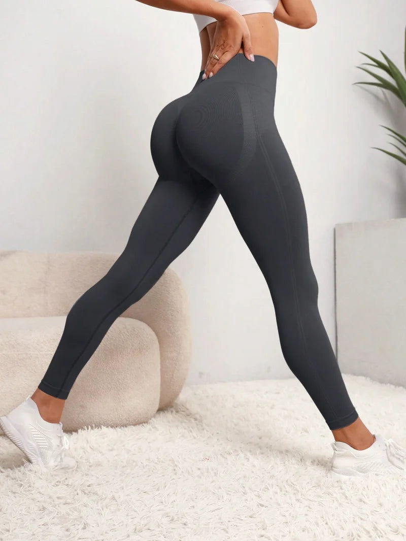 High-Waist Yoga Leggings – Tummy Control & Comfort