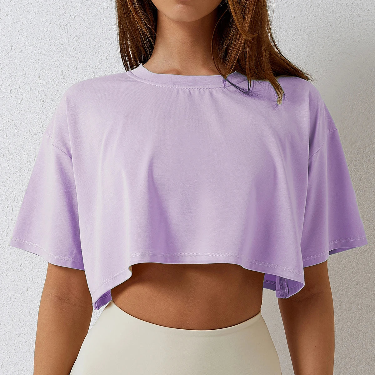 Women’s Cotton Crop Top – Breathable & Stylish