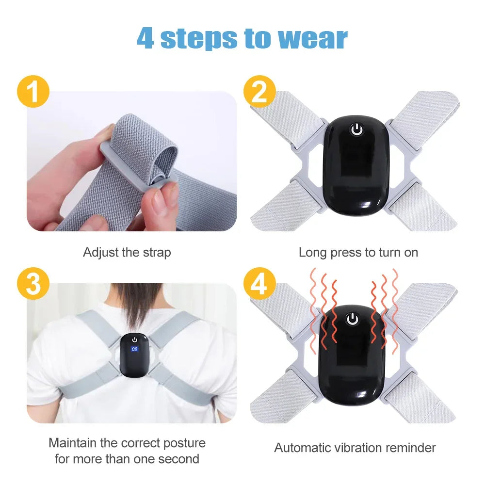 Smart Posture Correction Belt – Adult & Child