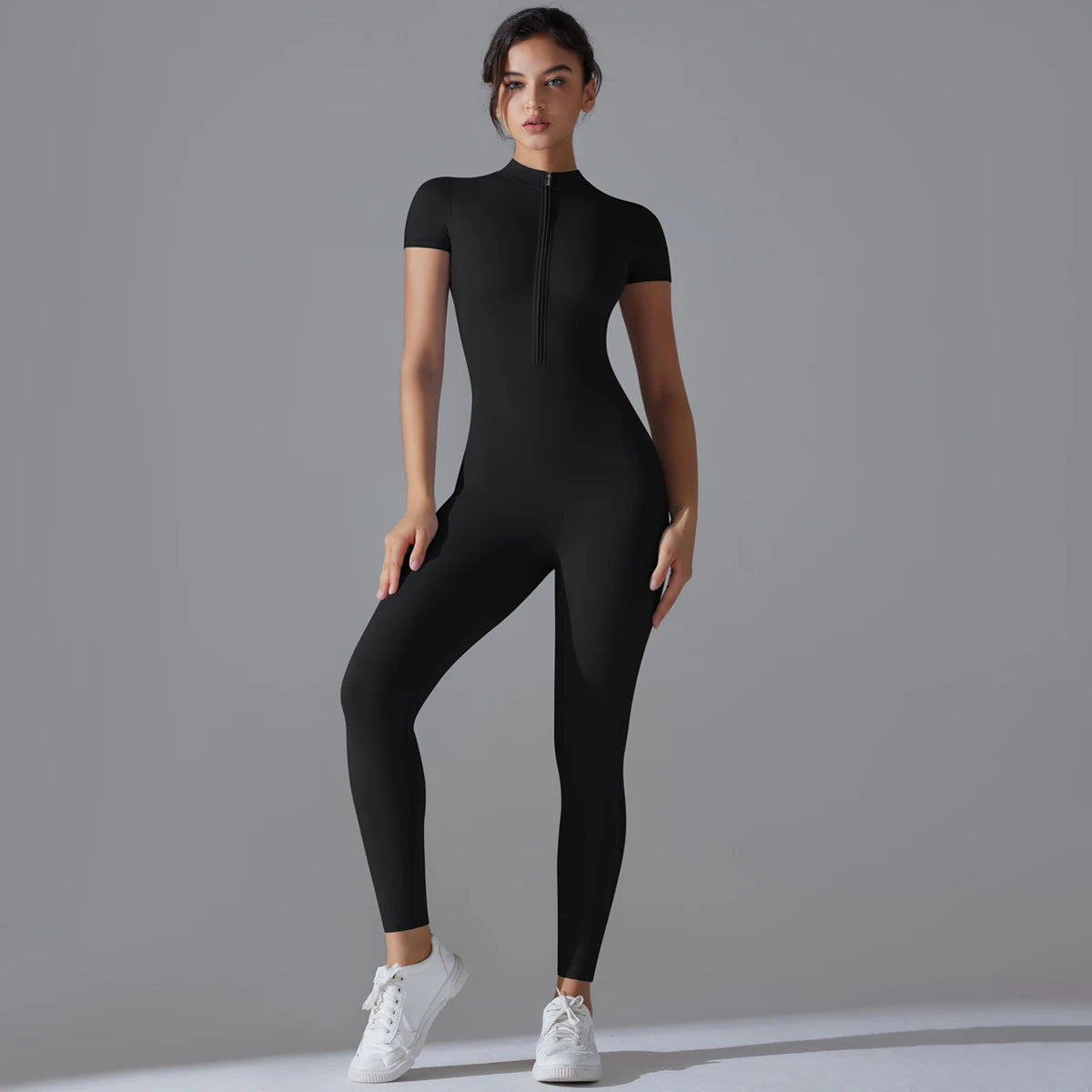 Women’s Fitness Bodysuit – Breathable & Push-Up Fit