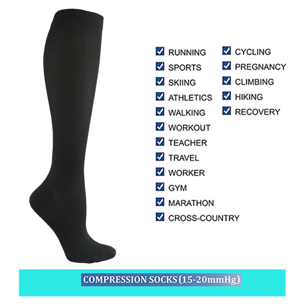 Compression Socks – Anti-Fatigue & Varicose Vein Relief