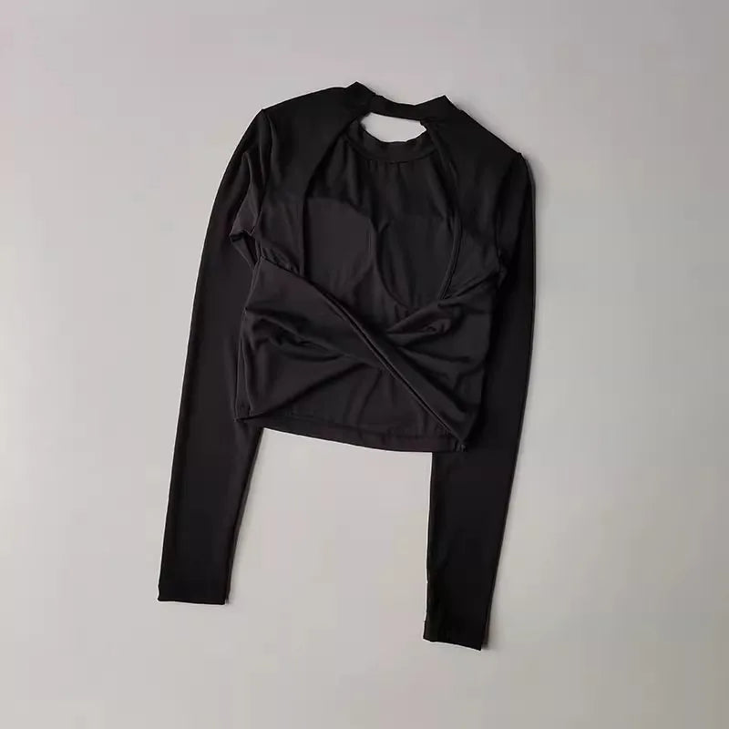 Backless Sports Top – Slim Fit & Quick-Dry