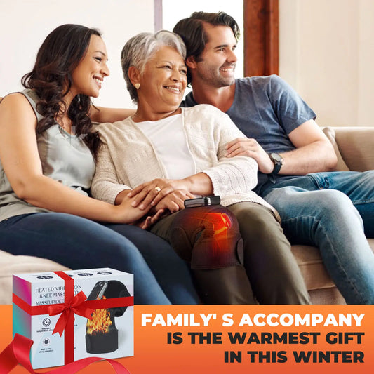 3-in-1 Heated Vibration Massager – Knee, Shoulder & Elbow Relief