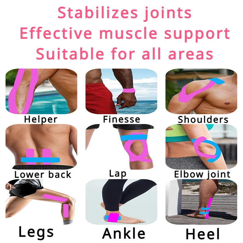 Kinesiology Tape – Muscle Support & Pain Relief