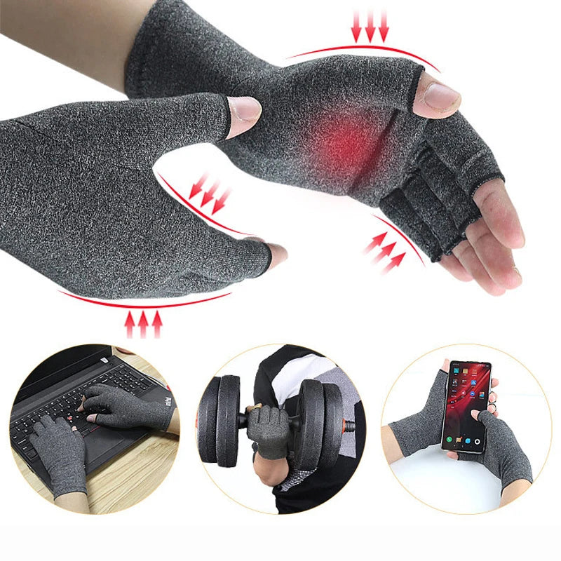 Fingerless Compression Gloves – Relieve Hand Pain