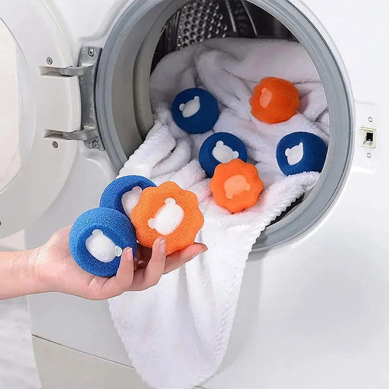 Reusable Pet Hair Remover Balls – Laundry Fur Catcher