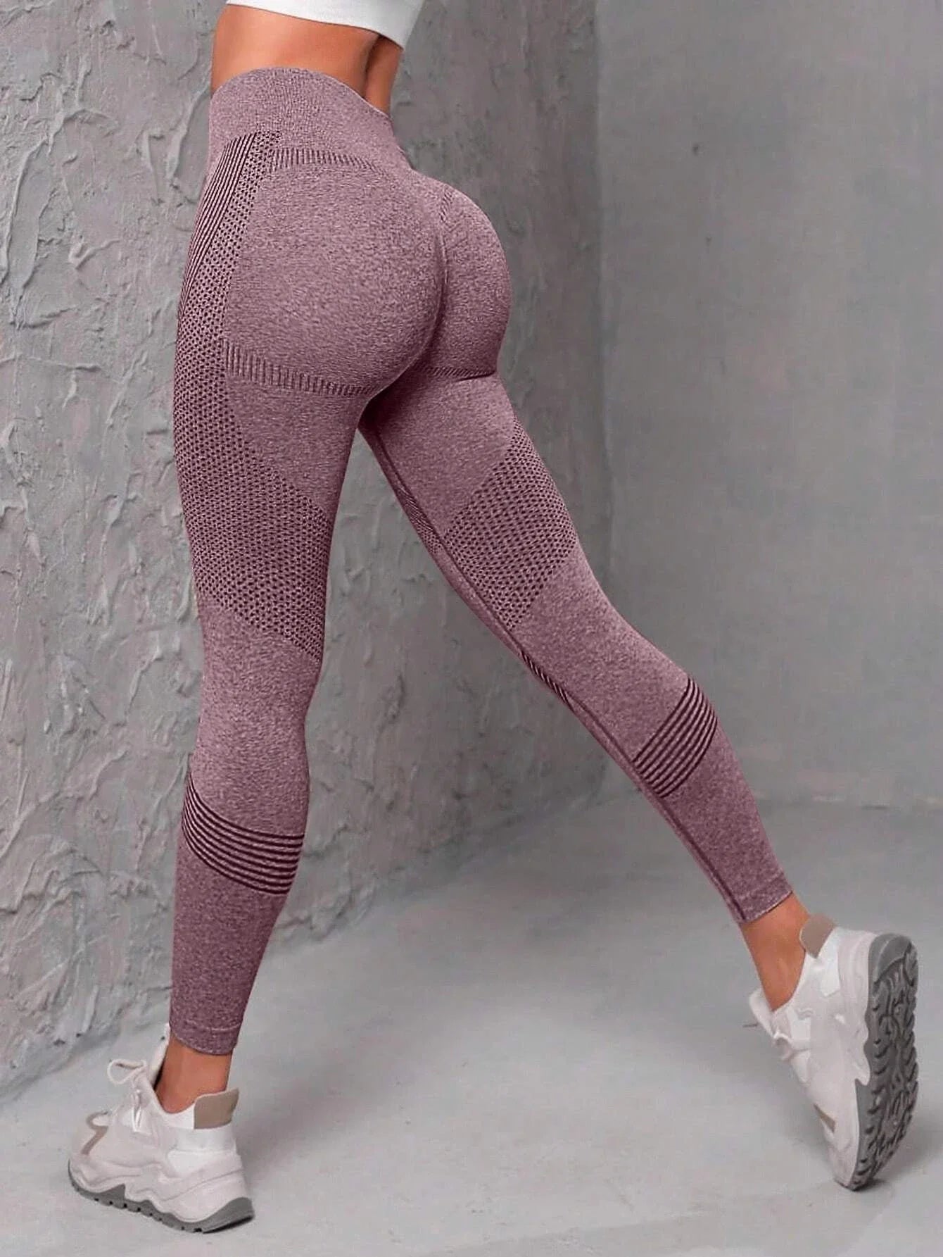 Seamless Wide Waistband Leggings – Comfort & Support