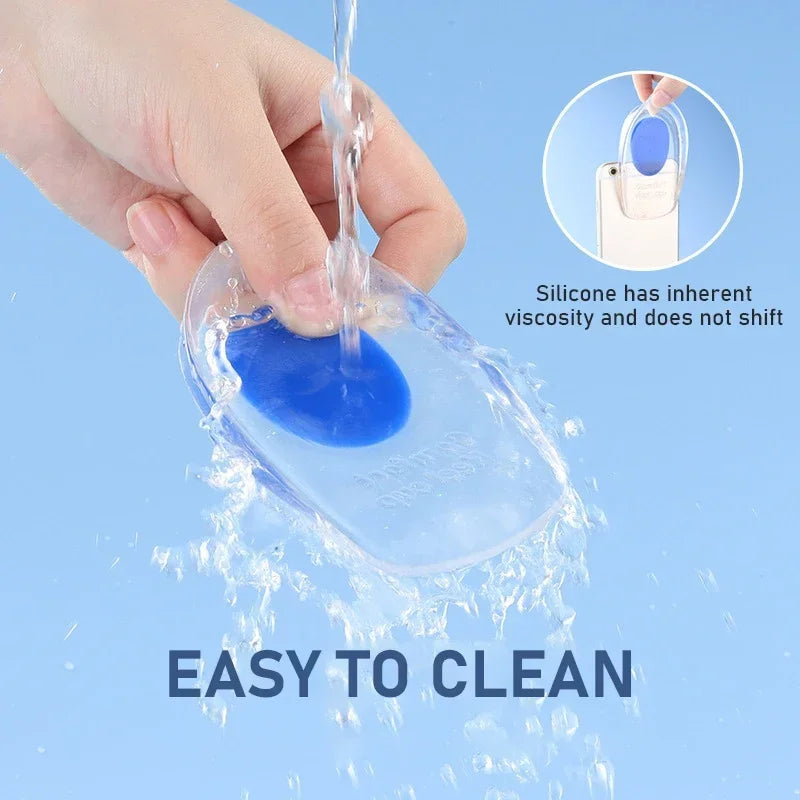 Silicone Gel Heel Cushions – Pain Relief & Comfort