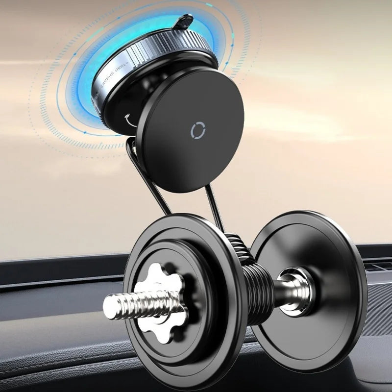 Multi-Functional Car & Desk Stand – Vacuum Magnetic Mount