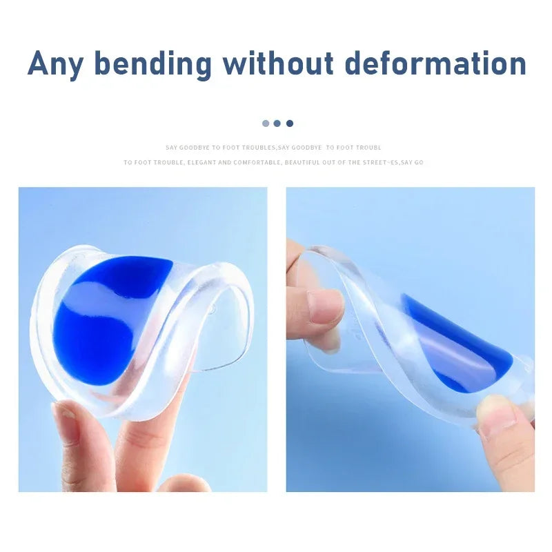 Silicone Gel Heel Cushions – Pain Relief & Comfort