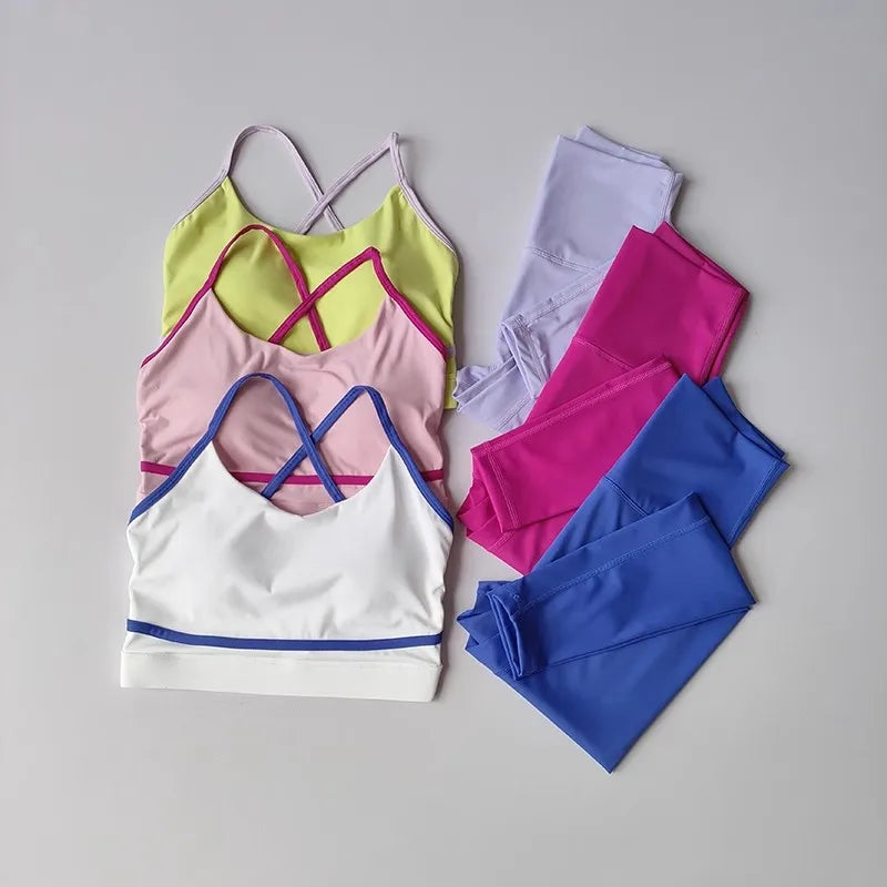 Women’s 2-Piece Yoga Set – High-Waist Activewear